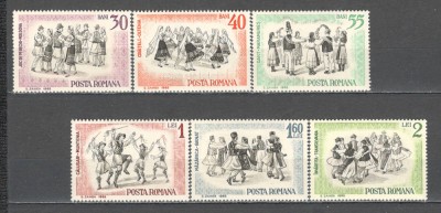 Romania.1966 Dansuri populare ZR.252 foto