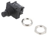 Comutator Apăsare SPST-NC 6A 250V IP40