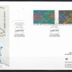 Finlanda 1991 - FDC SPECIAL AUR - EUROPA SPATIALA - Tiraj 60 ex. numerotate