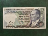 TURCIA 10.000 LIRE 1970 AUNC