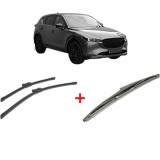 Cumpara ieftin Set 3 Stergatoare, Bosch, MAZDA CX-5 KF, 2016-2022, Pentru parbriz si luneta, Bosch Twin