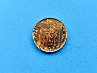 20 Lire 1981 Vatican-UNC-RAR foto