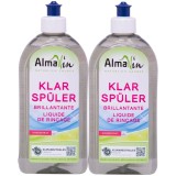 Clătire vase, soluție clătire, 2 x 500 ml, clătire ecologică