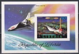 Liberia 1978 - Istoria aviației, Colita Souvenir NDT, MNH