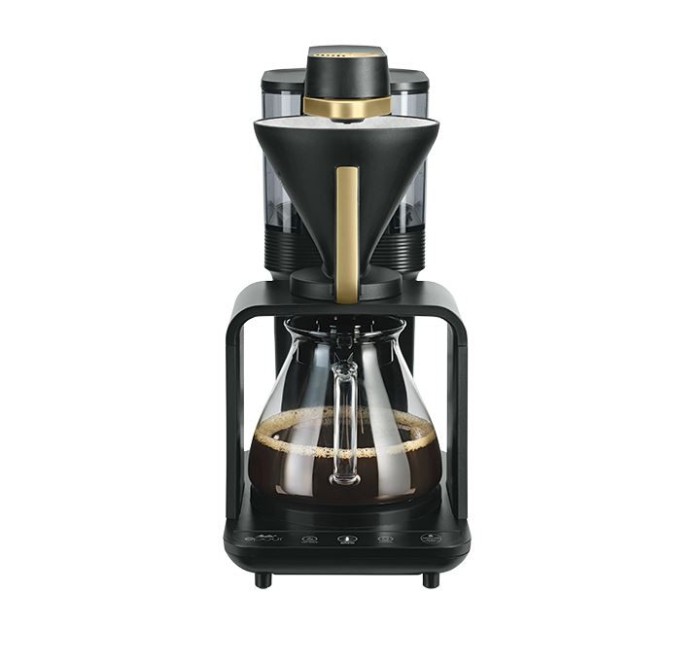 Aparat de cafea cu filtru Melitta Epour 1024-12, Negru-auriu