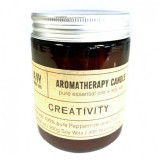 Cumpara ieftin Lumanare aromaterapie Creativity, Menta si Scortisoara, 200 g