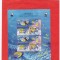 WWF-2006=379 BARBADOS-kleinbogen cu 2 serii tematica pesti-QUEEN TRIGGERFISCH