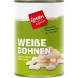 Fasole alba cannellini la conserva bio 400g Green Organics