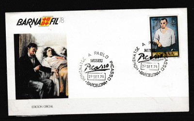 Spania 1978 - Pictura - PABLO PICASSO - Stampila tematica foto