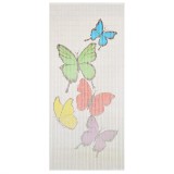 Cumpara ieftin Perdea de usa pentru insecte, 90 x 200 cm, bambus