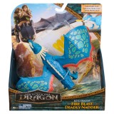 CUM SA ITI DRESEZI DRAGONUL LUPTA DRAGONILOR FIGURINA DRAGON DEADLY NADDER 26.5 CM SuperHeroes ToysZone, Spin Master