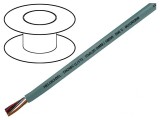 Cablu LiYY 6x0,34mm2 neecranat 500V gri Cu litat
