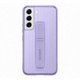 Husa de protectie telefon Samsung, Protective Standing Cover pentru Samsung Galaxy S22+, Lavender