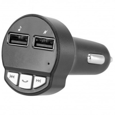 Poss Modulator FM Incarcare Usb Bluetooth PSCACFM01BK foto