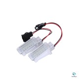 Cumpara ieftin Set 2 Lampi LED Portiera Picioare VAG (VW, Seat, Skoda, Porsche) - Iluminare Interior Auto