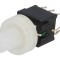 Comutator tastatură DPDT LED verde 0.1A 30V