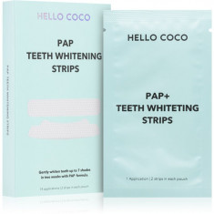 Hello Coco PAP+ Teeth Whitening Strips benzi pentru ablirea dintilor pentru dinti 28 buc