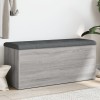 VidaXL Bancă de depozitare, gri sonoma, 102x42x45 cm, lemn prelucrat 835059