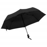 vidaXL Umbrelă pliabilă automată, negru, 95 cm 149144