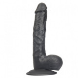 Dildo ca penisul mare testicule mari cupa de aspirație puternică 23cm