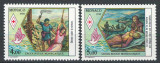 Monaco 1990 Mi 1957/58 MNH - Crucea Roșie: Sf&acirc;ntul Devot, Patronul Monaco (IV), Nestampilat
