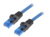 Patch Cord U/UTP Cat6a Albastru 40m, Logilink