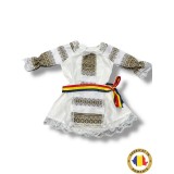 Cumpara ieftin Rochita Traditionala fetite cu brau Tricolor - TDPITI169