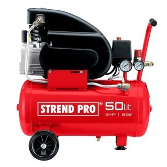 Compresor de aer Strend Pro Premium FL2050-08, 1.5 kW, 50 L, 1 piston foto