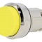 Comutator Apăsare 22mm Galben