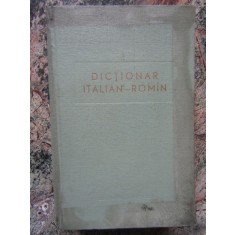 NINA FACON - DICTIONAR ITALIAN-ROMAN (1963, contine 60.000 de cuvinte)