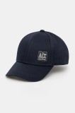 Armani Exchange șapcă culoarea bleumarin, uni, XM001255 AF15066