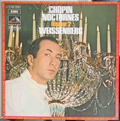 Disc vinil, LP. Nocturnes Disque 2-Chopin, Weissenberg foto