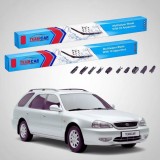 Cumpara ieftin Ștergătoare Kia Clarus Estate 1998-2001 | Set Față Flat Premium &ndash; TeamCar&reg;