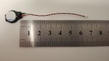Baterie bios Laptop, CR1220W, 1CPT6, 3V, 220mAh, CDA 53, 5.5cm, rosu si negru, conector ACES 50375, 1.0 mm, 2 pini