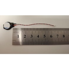 Baterie bios Laptop, CR1220W, 1CPT6, 3V, 220mAh, CDA 53, 5.5cm, rosu si negru, conector ACES 50375, 1.0 mm, 2 pini