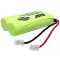 Accu.cord.2xAAA 2.4V 800mAh Ni-MH 2pini