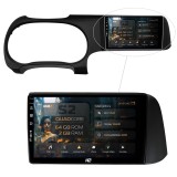 Cumpara ieftin Navigatie HUB64 Hyundai I10 (2020+), 2GB RAM, Android, GPS, Wi-FI, Carplay, Android Auto, USB, Bluetooth, Radio, Waze, Touchscreen, 9 inch