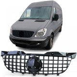Grila sport neagra lucioasa, potrivita pentru Mercedes Sprinter W906 pre-facelift 06-13 Performance AutoTuning