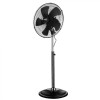 Ventilator Podea NEO 90-003, 100W, 45cm, 3 Viteze, Oscilant, Atelier, Telecomanda, Motor Cupru
