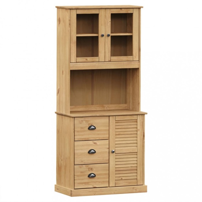 Dulap inalt VIGO, 78x40x175 cm, lemn masiv de pin