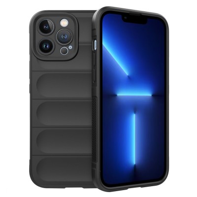 Husa iPhone 13 Pro Max Techsuit Magic Shield, negru foto