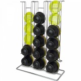 Suport pentru capsule Dolce Gusto, 36 de capsule, Argintiu, Inox, 5Five&reg;