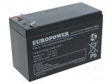 Acumul: plumb-acid 12V 8Ah AGM nu necesită &icirc;ntreţinere EV