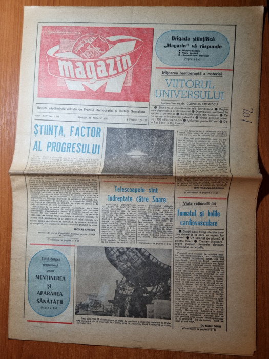 magazin 30 august 1980-art. adrian paunescu