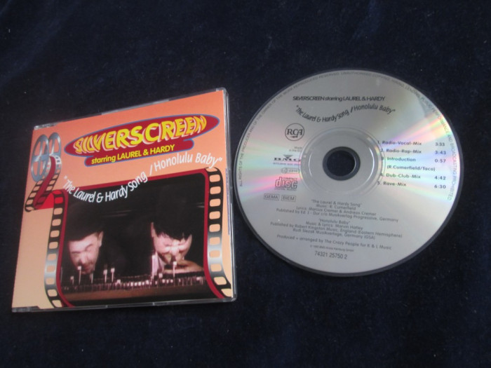 Silverscreen Starring Laurel &amp; Hardy - The Laurel &amp; Hardy Song _maxi single_RCA