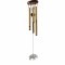 Clopotel de vant cu 6 tuburi sonore metalice pentru casa sau gradina, model Feng-Shui cu elefant