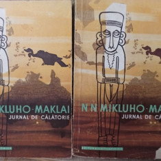 N. N. Mikluho-Maklai - Jurnal de calatorie, 2 vol. (editia 1959)