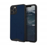 Cumpara ieftin Husa Cover TPU-Textil Uniq Rigor pentru iPhone 11 Pro Max UNIQ-IP6.5HYB(2019)-TRSFBLU Albastru