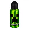 Sticlă Apă Copii, Minecraft, Aluminiu, Culoare Verde, Capacitate 0,4L, Oem