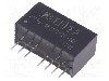 Convertor de tensiune, DC-DC, intrare 36...75V DC, iesire 15V DC, putere 3W, AIMTEC - AM3G-4815SH30-NZ
